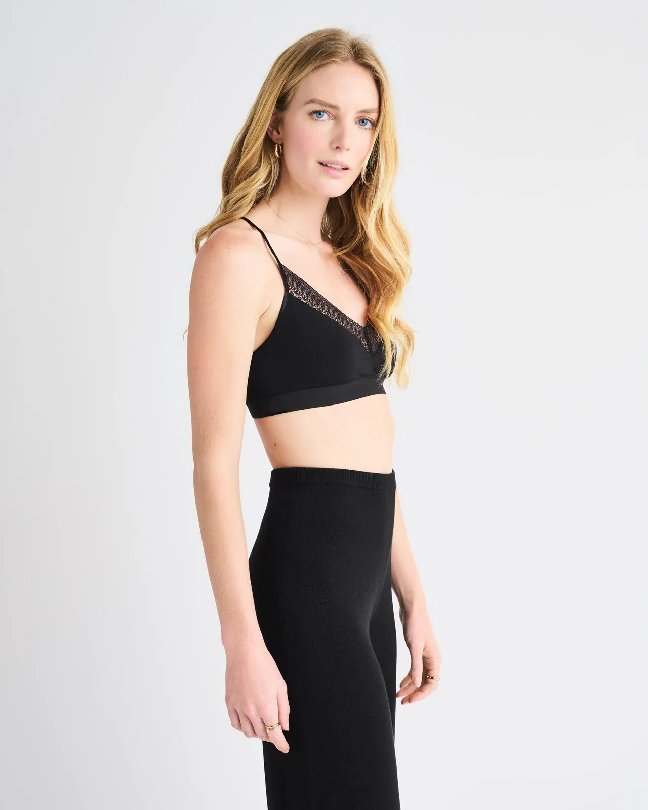 24/7 LYR Lace Trim Bralette