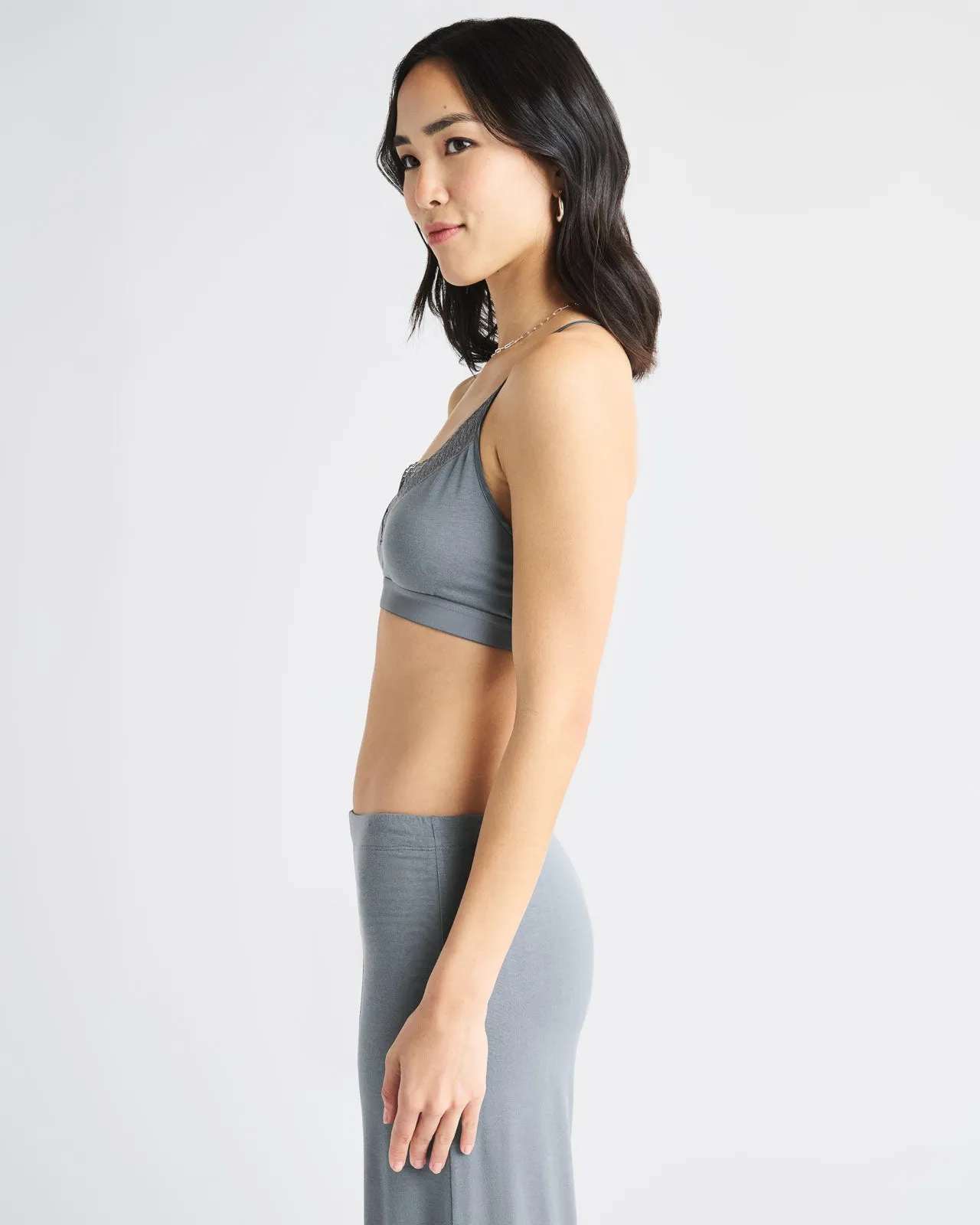 24/7 LYR Lace Trim Bralette
