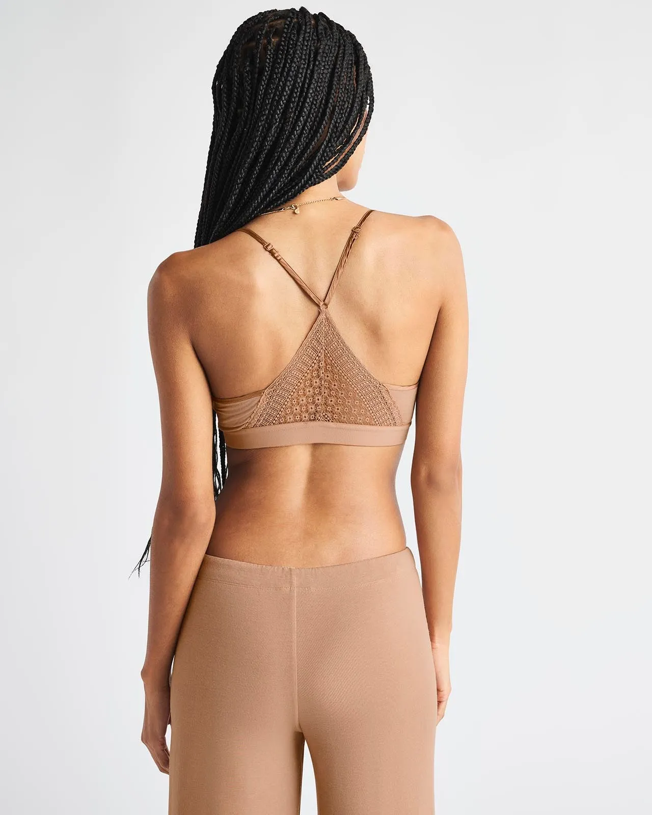 24/7 LYR Lace Trim Bralette