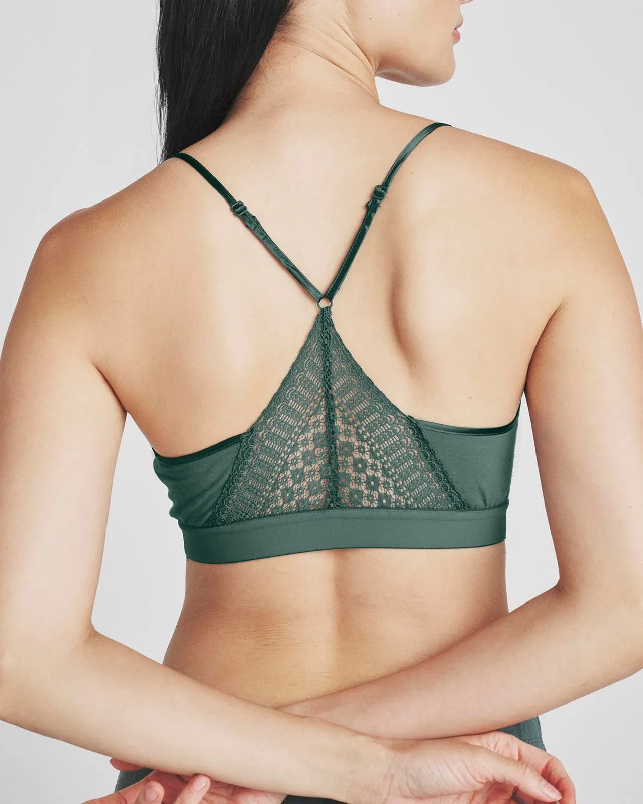 24/7 LYR Lace Trim Bralette