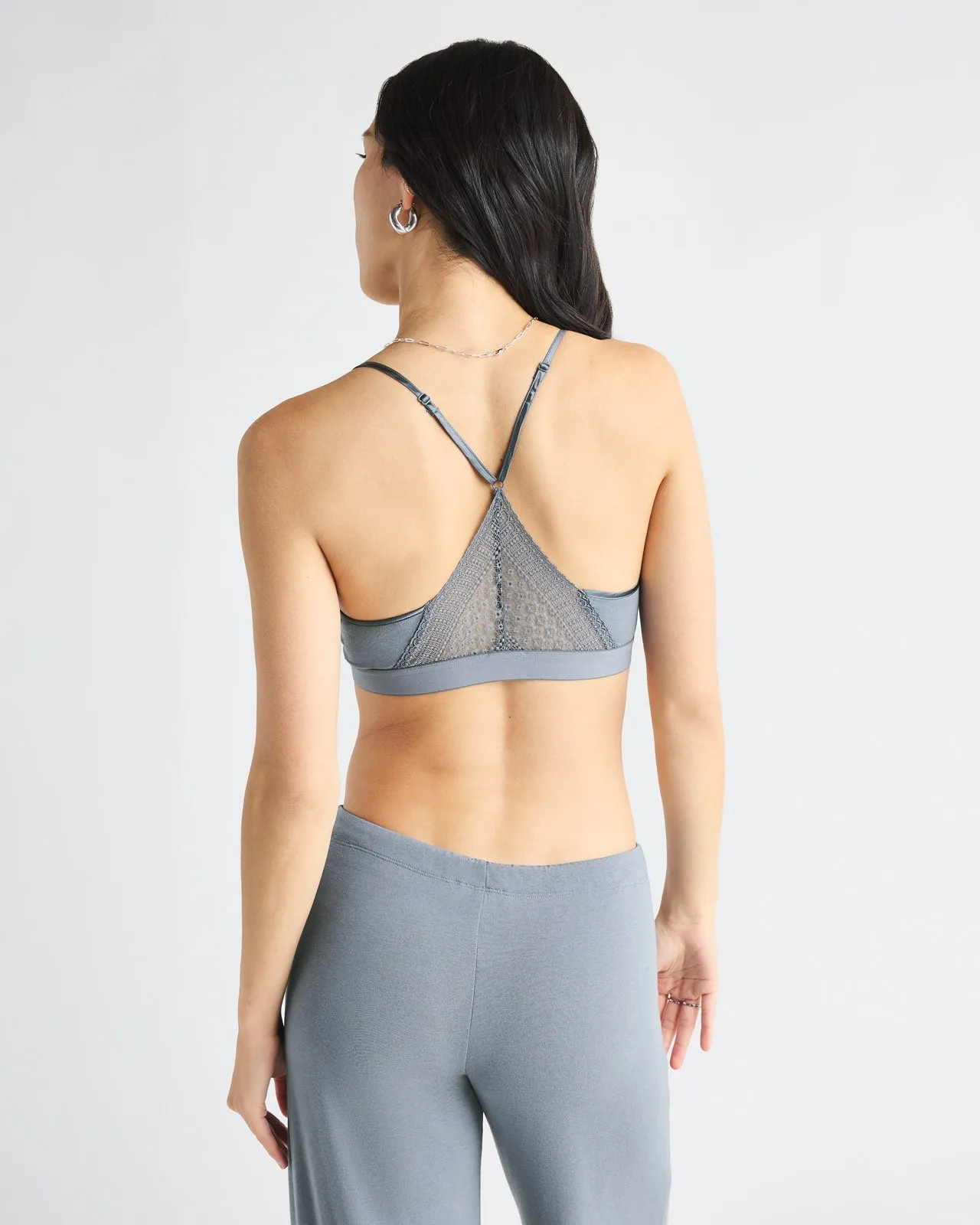 24/7 LYR Lace Trim Bralette