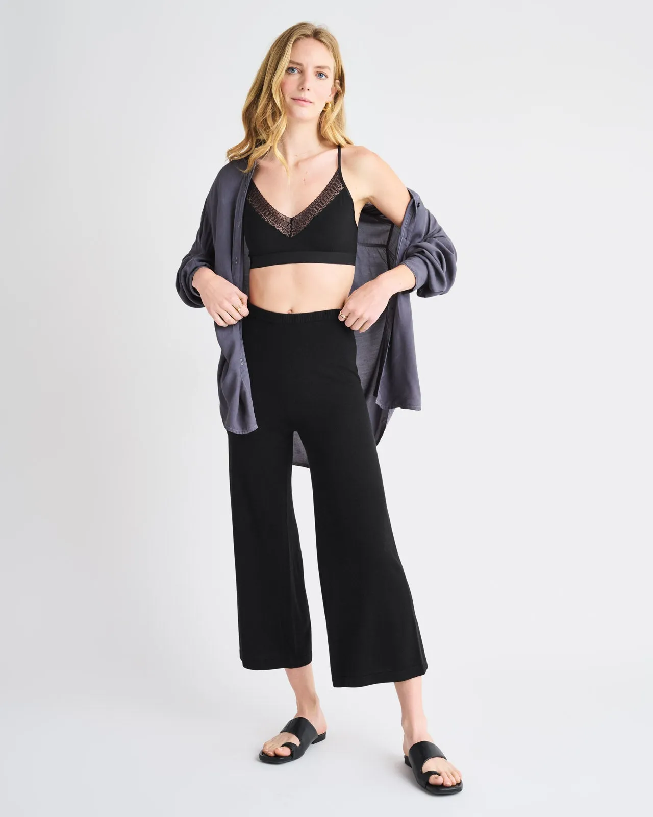 24/7 LYR Lace Trim Bralette