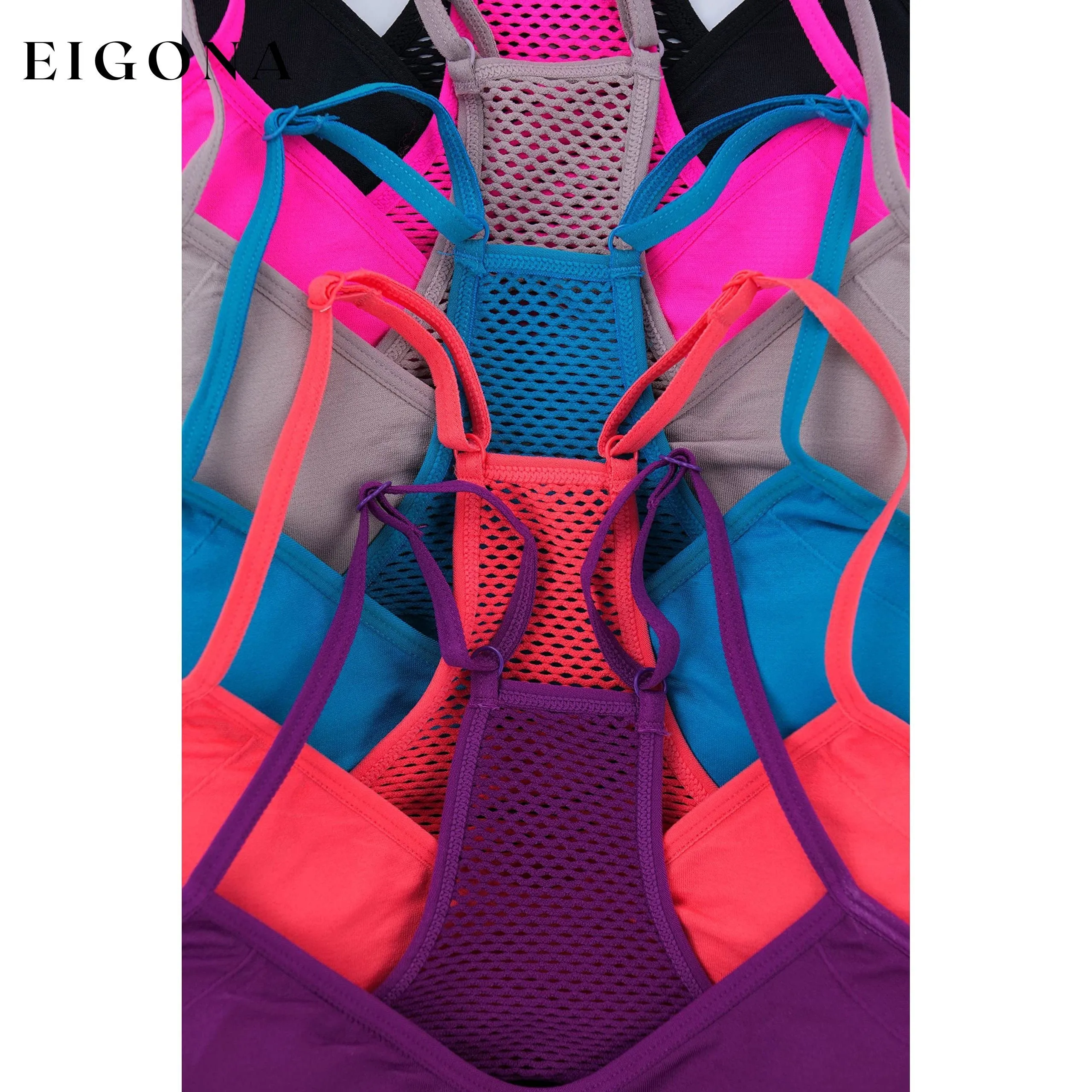 6-Pack: Womne's Wire Free Padded Bralettes