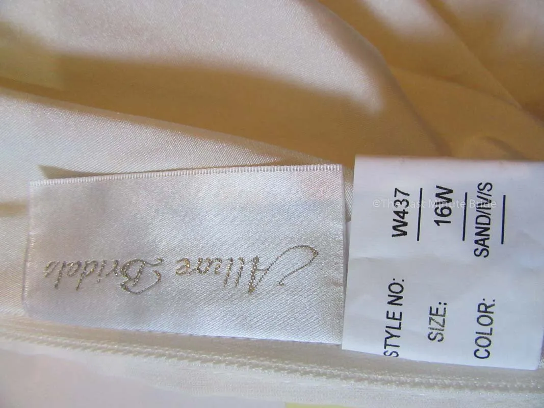 Allure Bridals Style W437