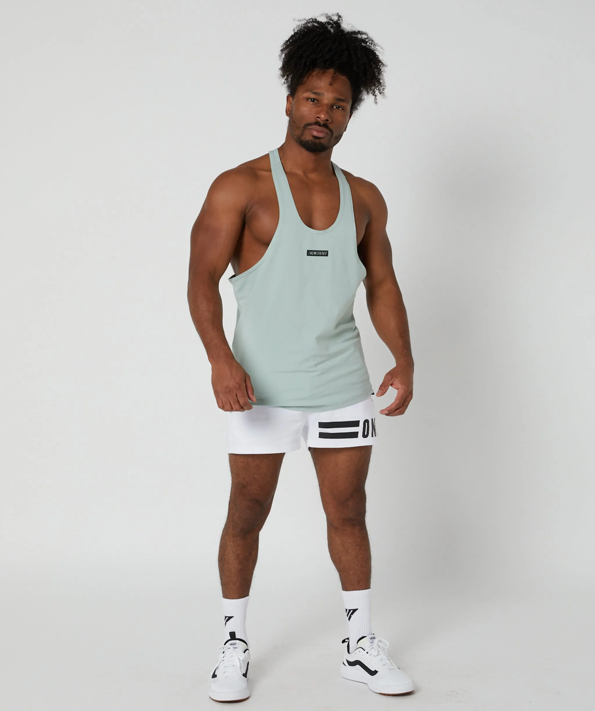 Apex Stringer Singlet Sage