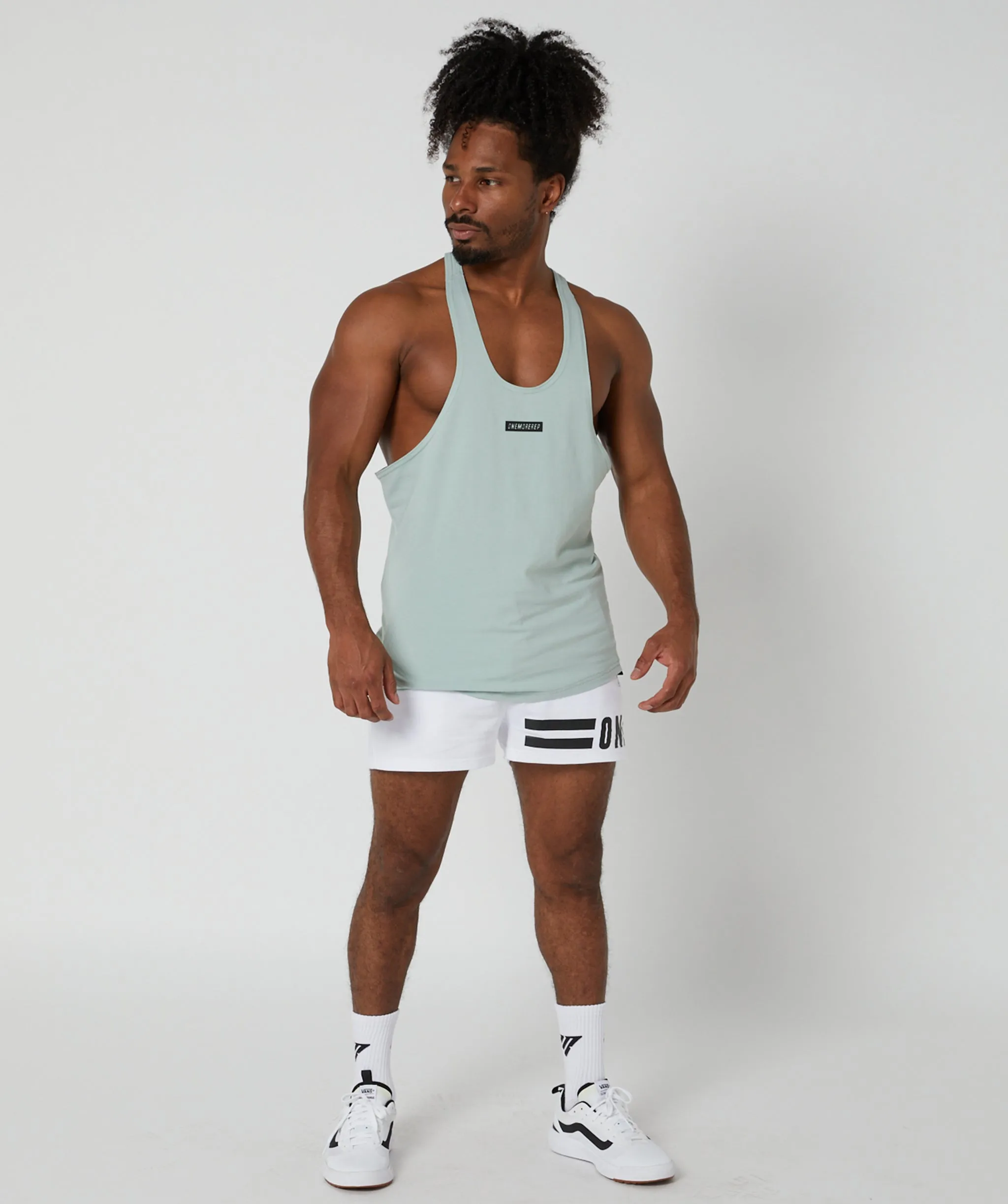 Apex Stringer Singlet Sage