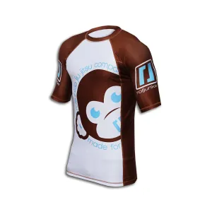 Bandit Brown Ranked BJJ Rash Guard
