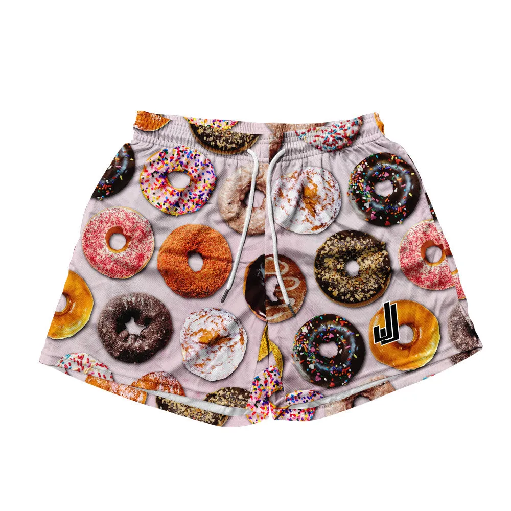 Basic Mesh Shorts - Donuts