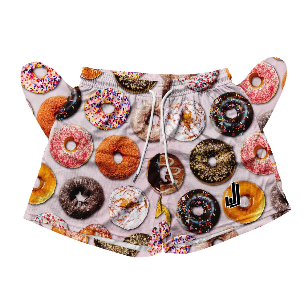 Basic Mesh Shorts - Donuts