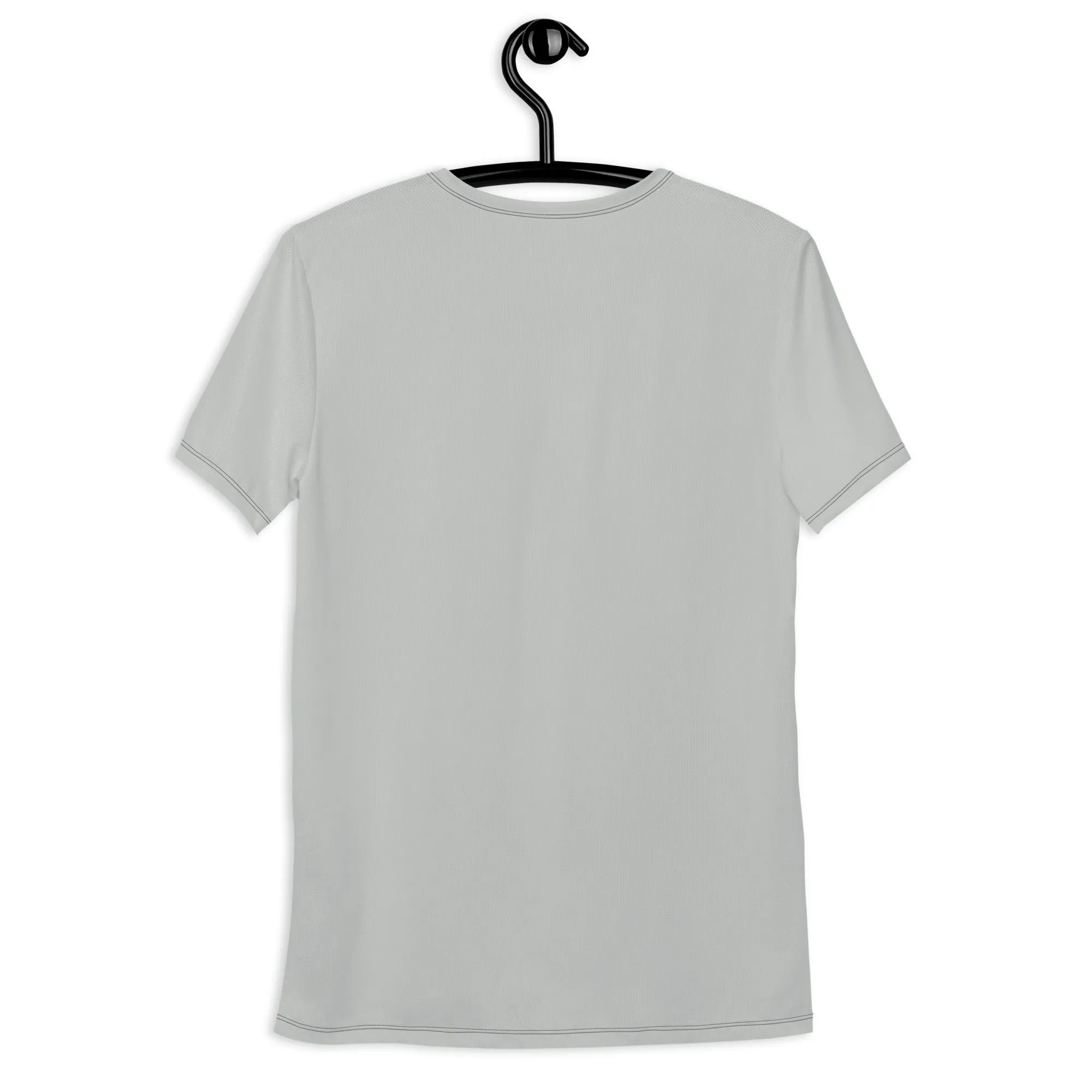 Classic Design Men's Rash Guard - Short Sleeve Solid Color Performance Wear - Smoke