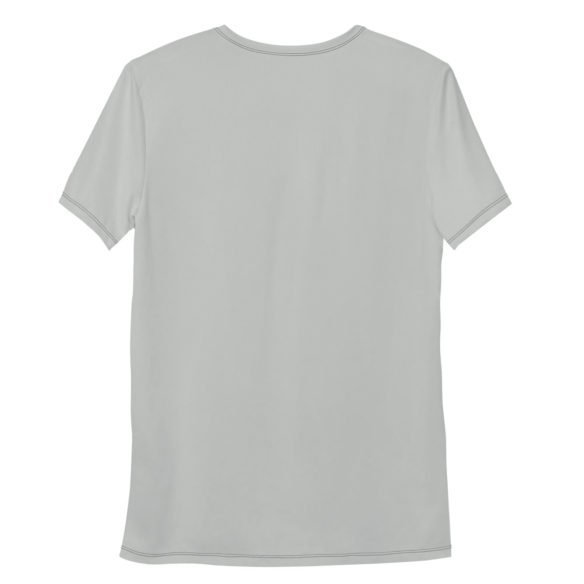Classic Design Men's Rash Guard - Short Sleeve Solid Color Performance Wear - Smoke