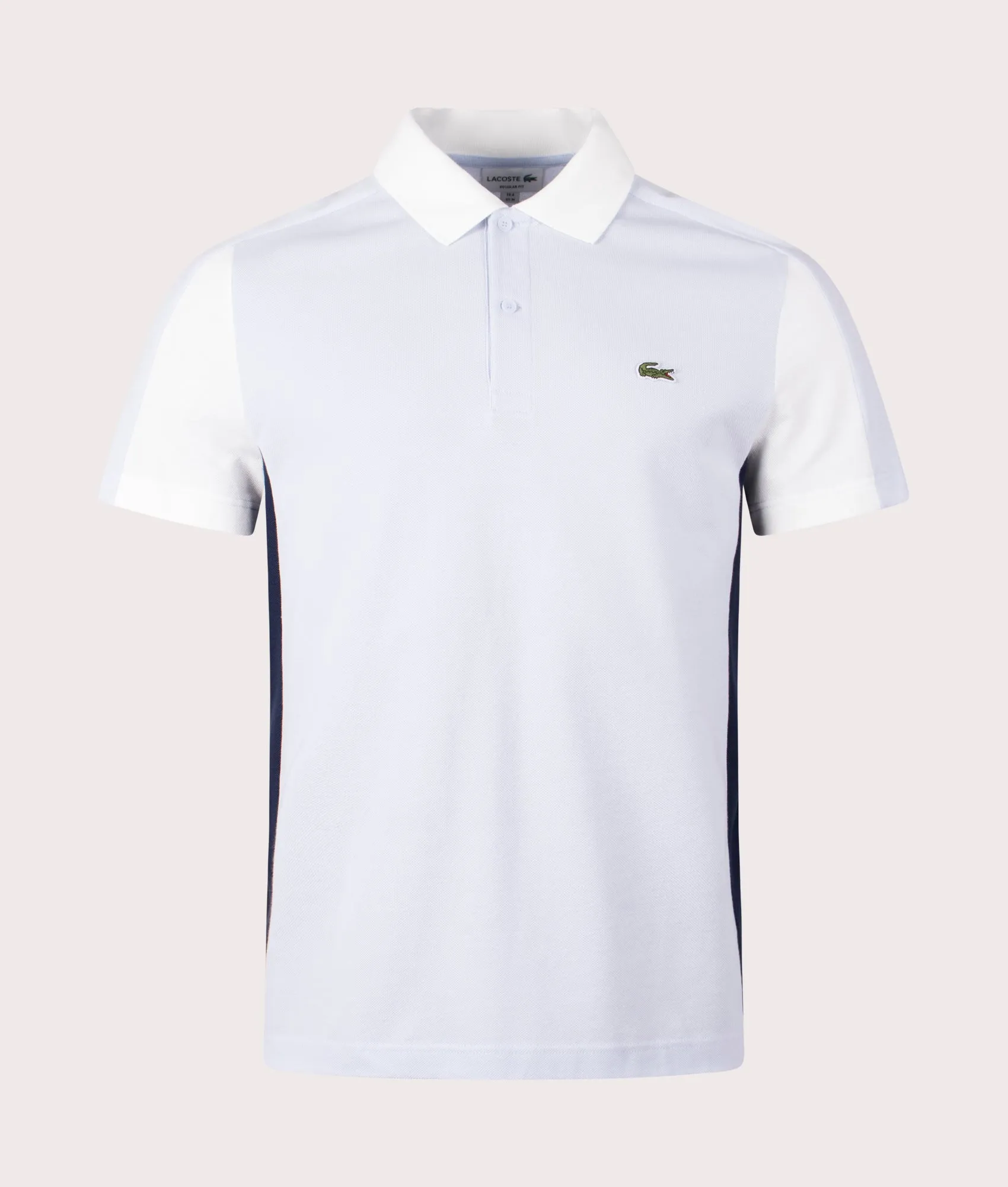 Cotton Piqué Colourblock Polo Shirt