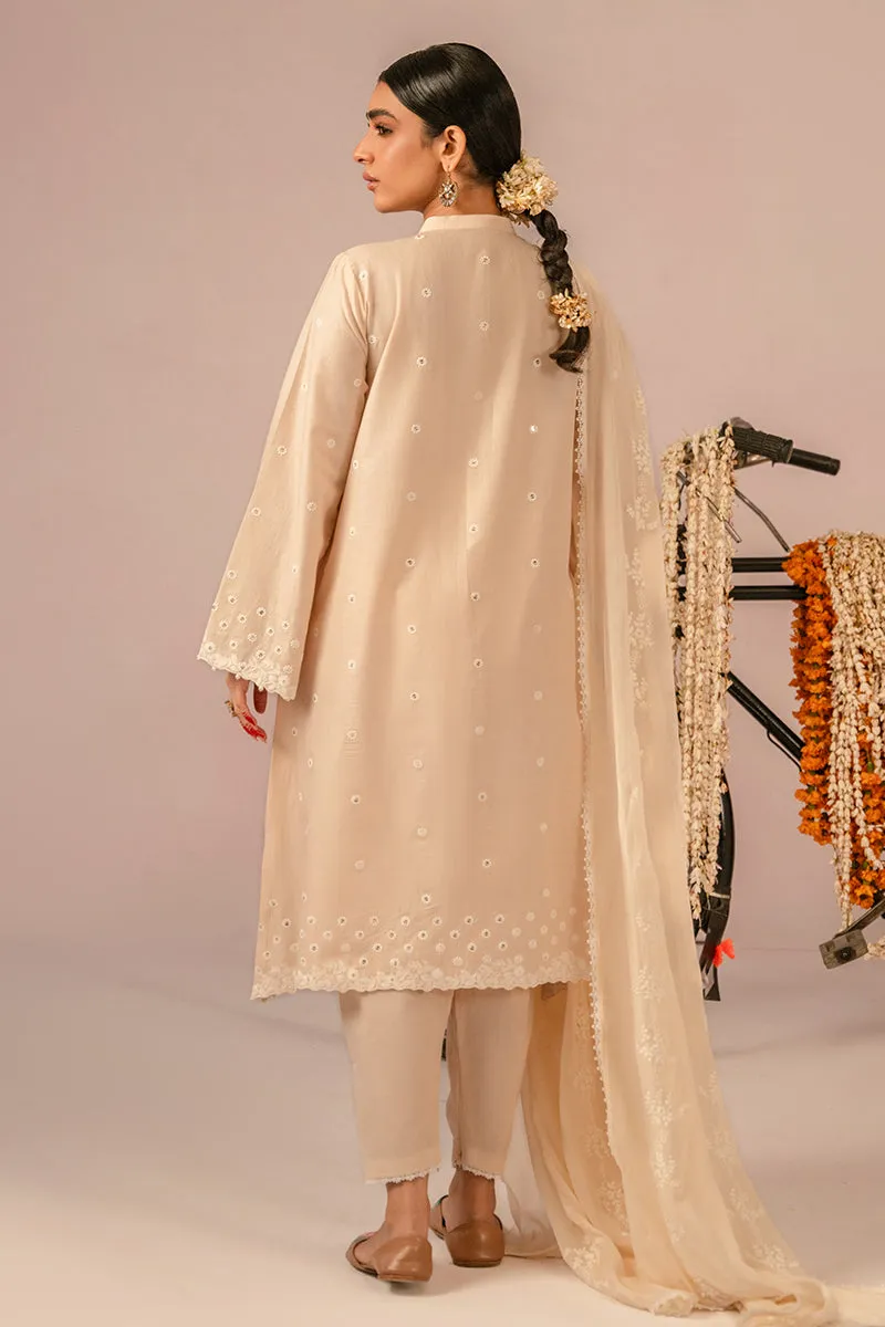 Cross Stitch | Mahiri Embroidered Collection 24 | BLUSH PINK