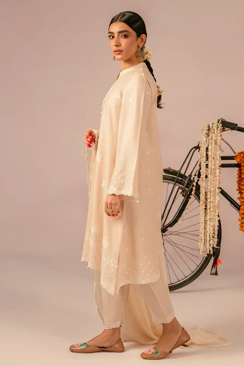 Cross Stitch | Mahiri Embroidered Collection 24 | BLUSH PINK