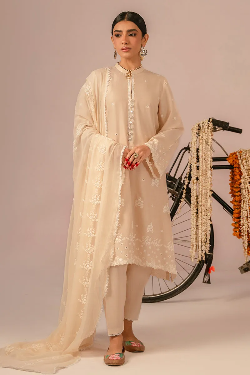 Cross Stitch | Mahiri Embroidered Collection 24 | BLUSH PINK