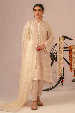 Cross Stitch | Mahiri Embroidered Collection 24 | BLUSH PINK