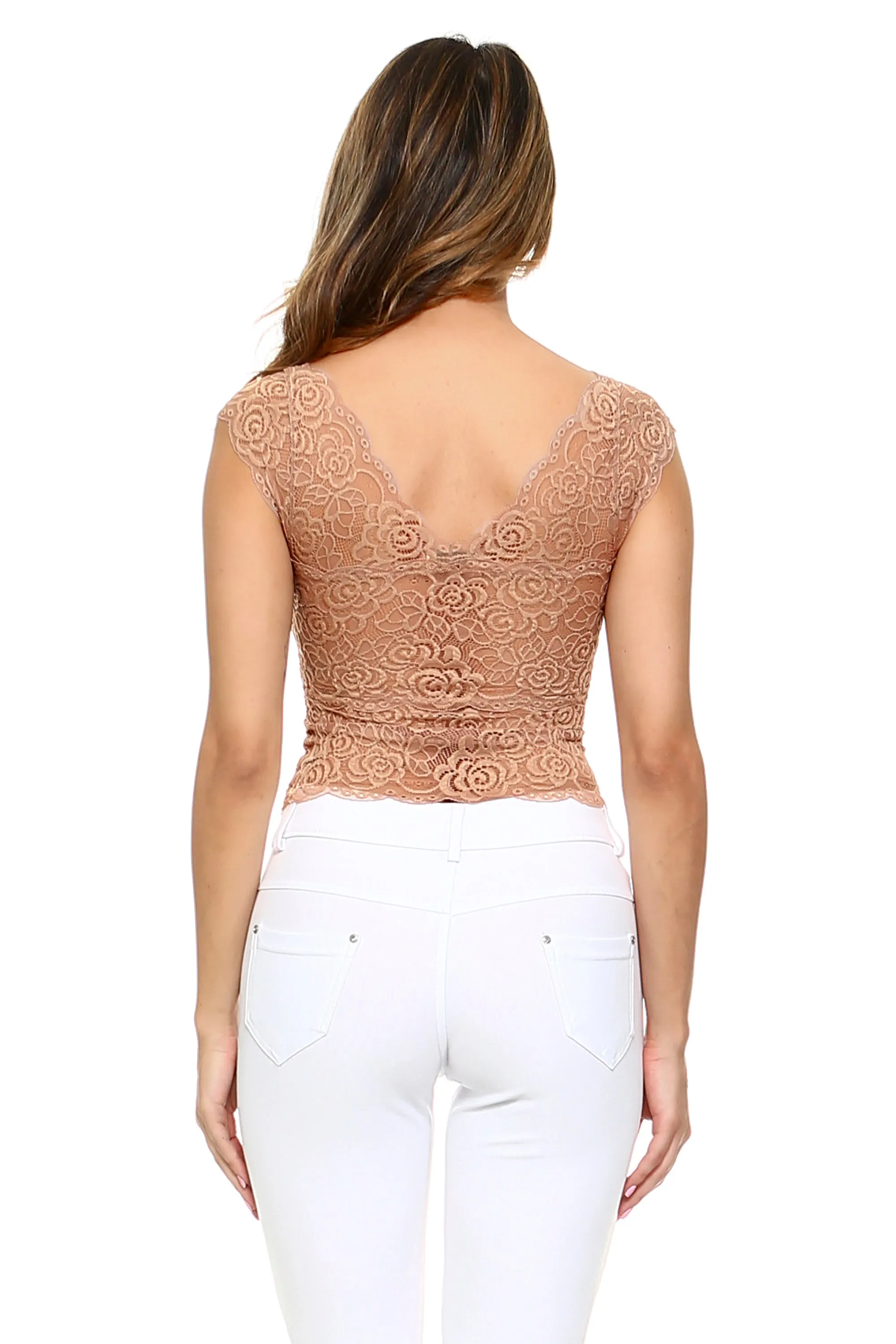 Delicate Lace Bralette Top