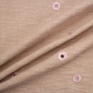Dusty Pink Embroidered Bouclé