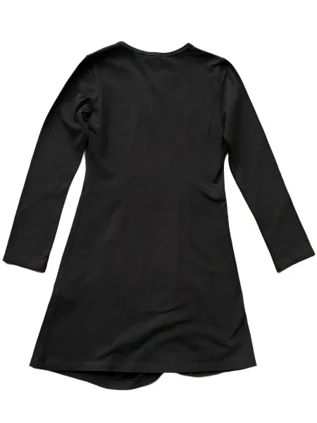 Elaine et Lena Tornadette Girls Black Dress Size 8