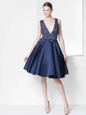 Embroidered Short Dress
