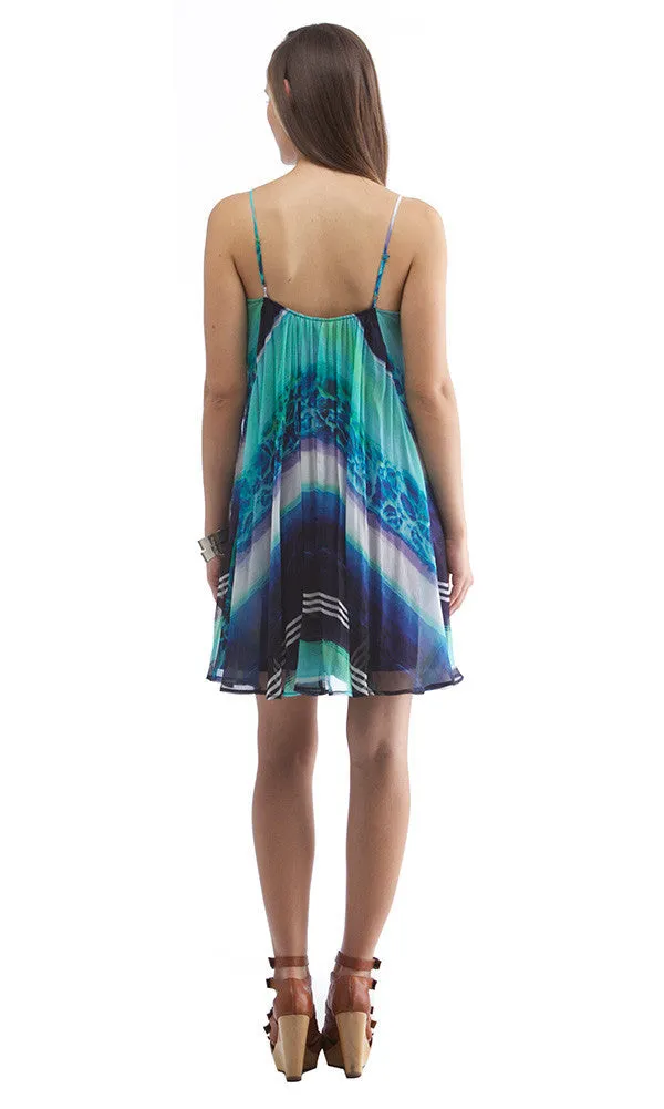 EMBROIDERED SWING DRESS