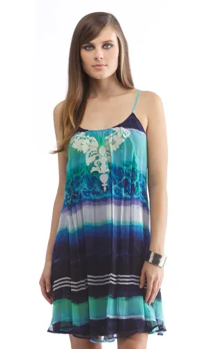 EMBROIDERED SWING DRESS