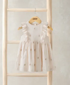 Floral Embroidered Dress