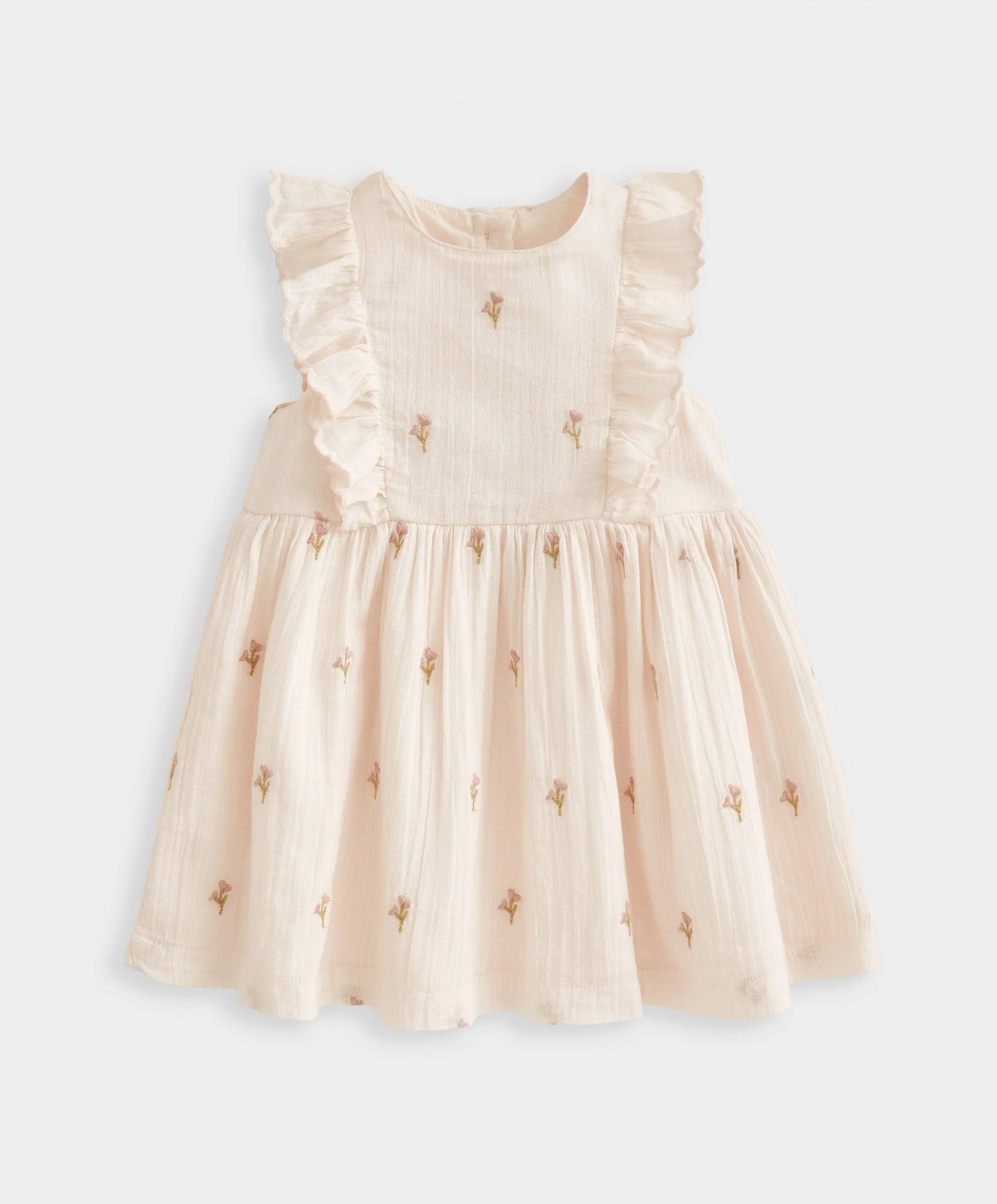 Floral Embroidered Dress