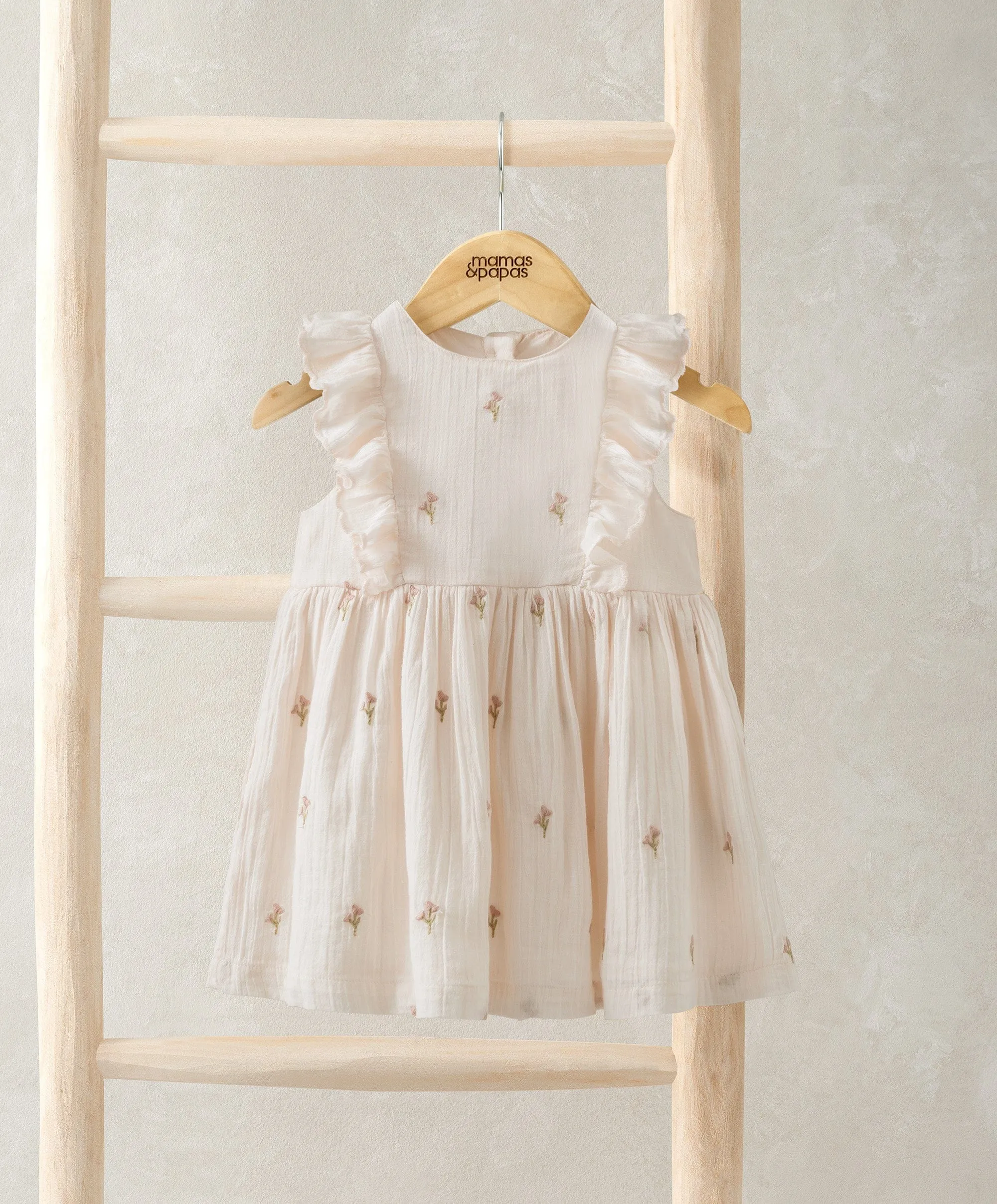 Floral Embroidered Dress