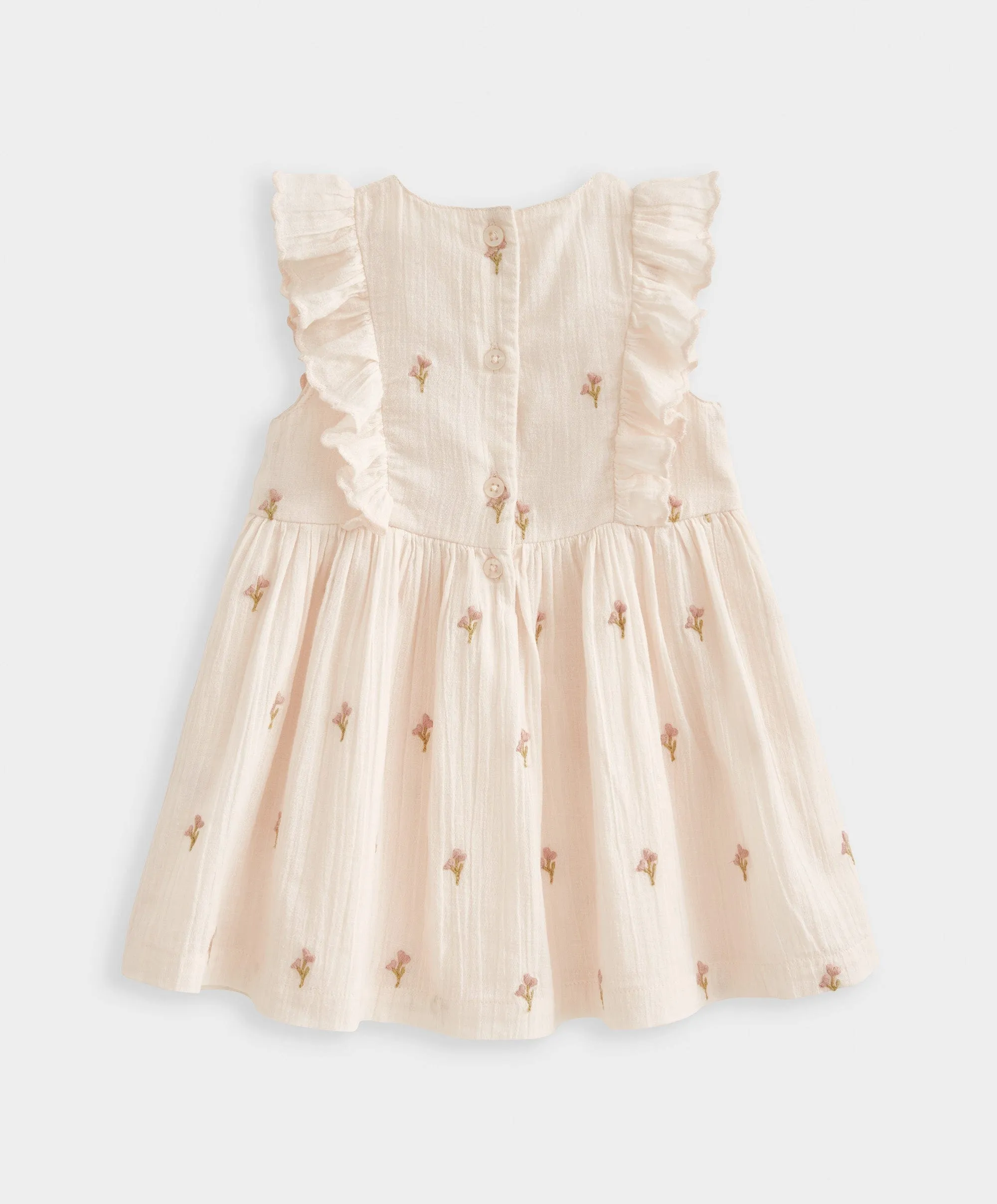 Floral Embroidered Dress