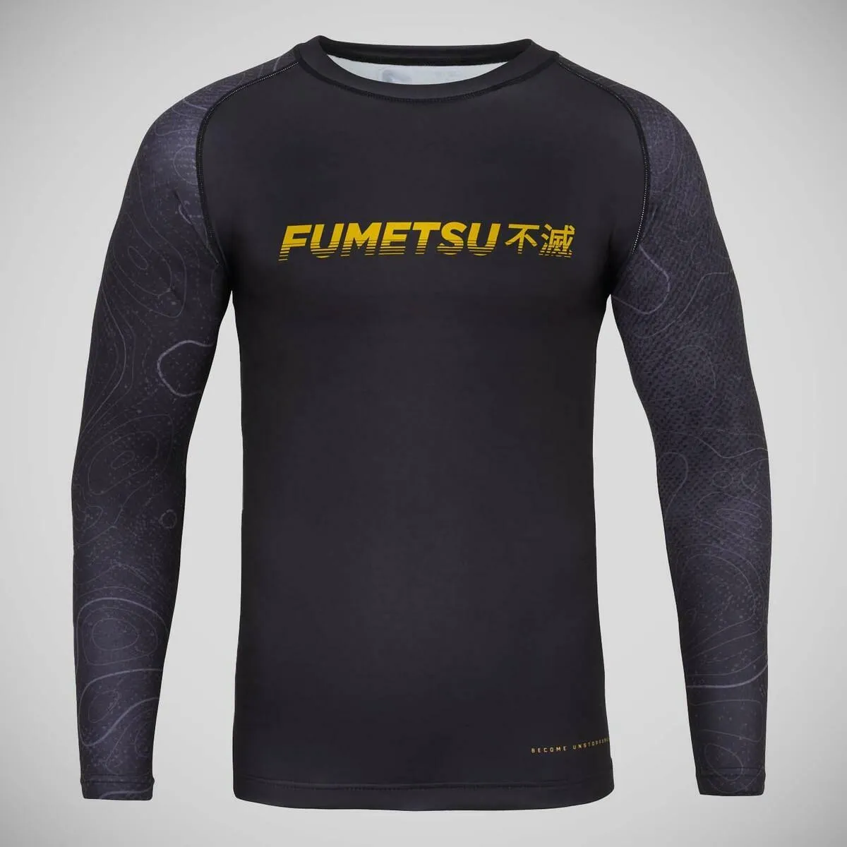 Fumetsu Arc Long Sleeve Rash Guard Black
