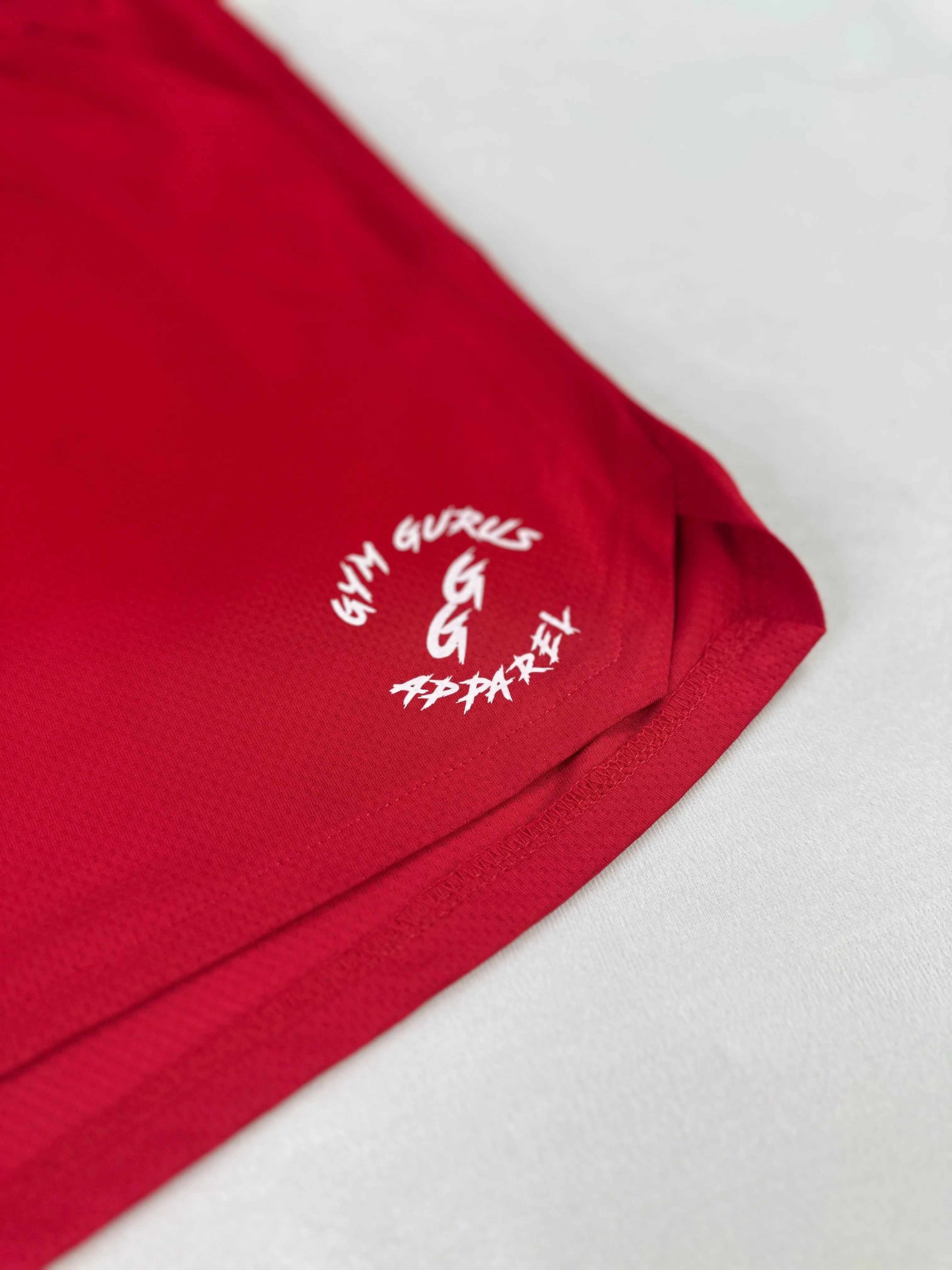 Grind Mode Mesh Shorts - Fire Red
