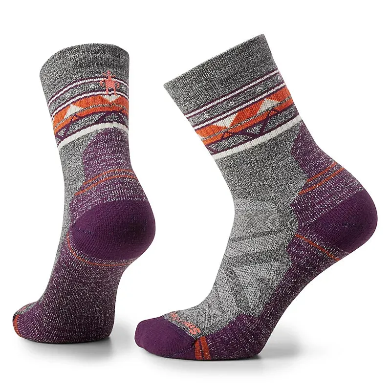 Hike Light Cushion Zig Zag Valley Mid Crew Sock