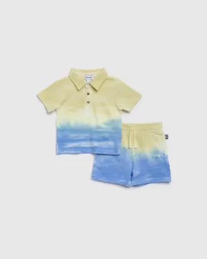 Infant Boys Lime Pop Short Sleeve Set