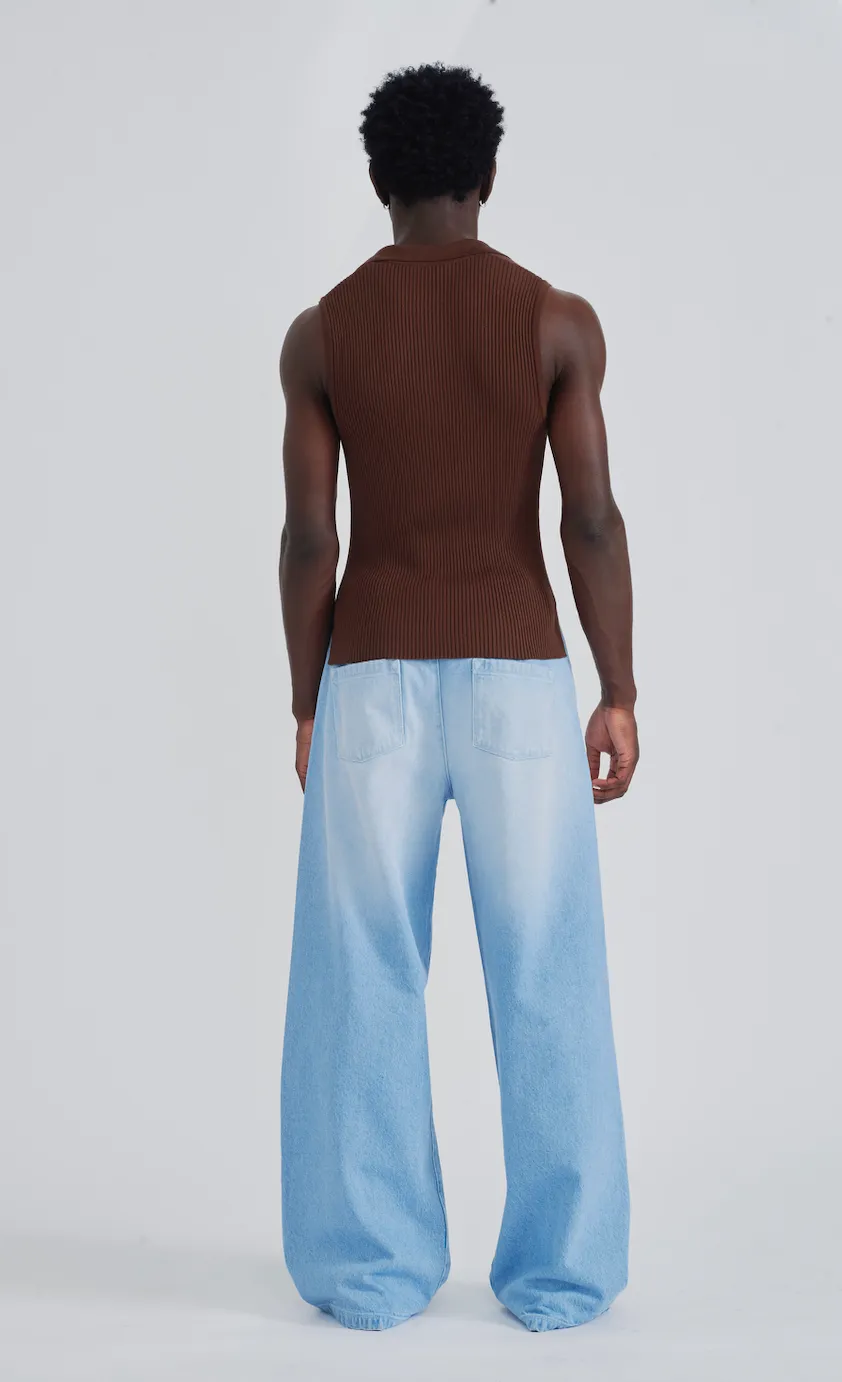 Jerry Knitted Tee Chocolate