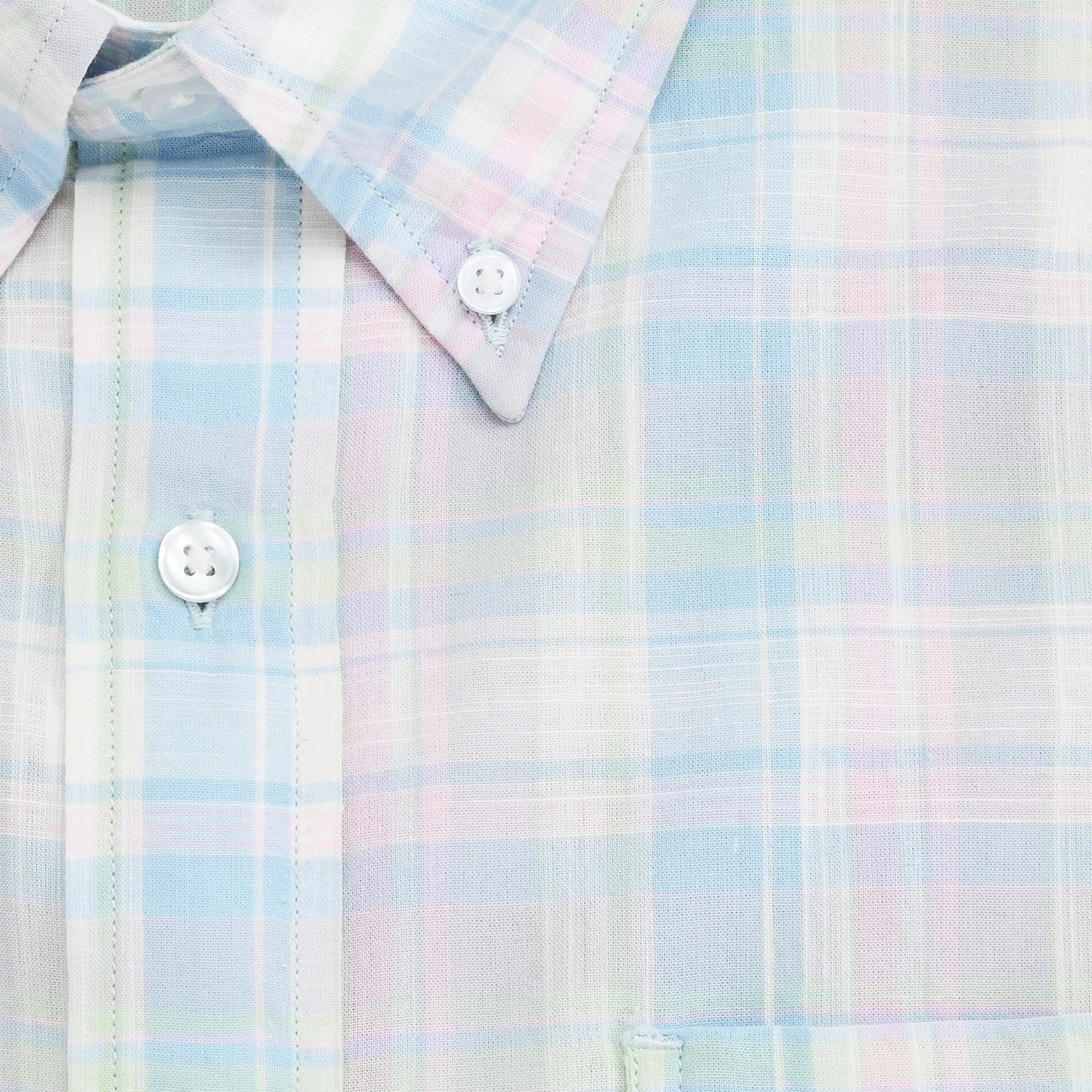 Linder Madras Short Sleeve Button Down