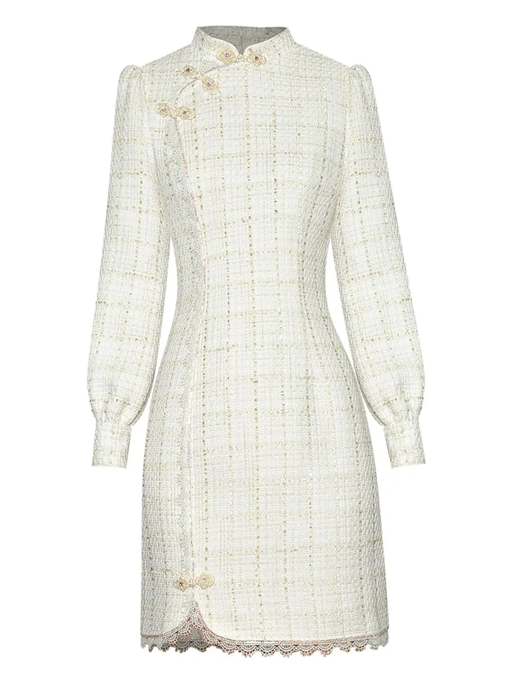 LORELEI Tweed Mini Dresses