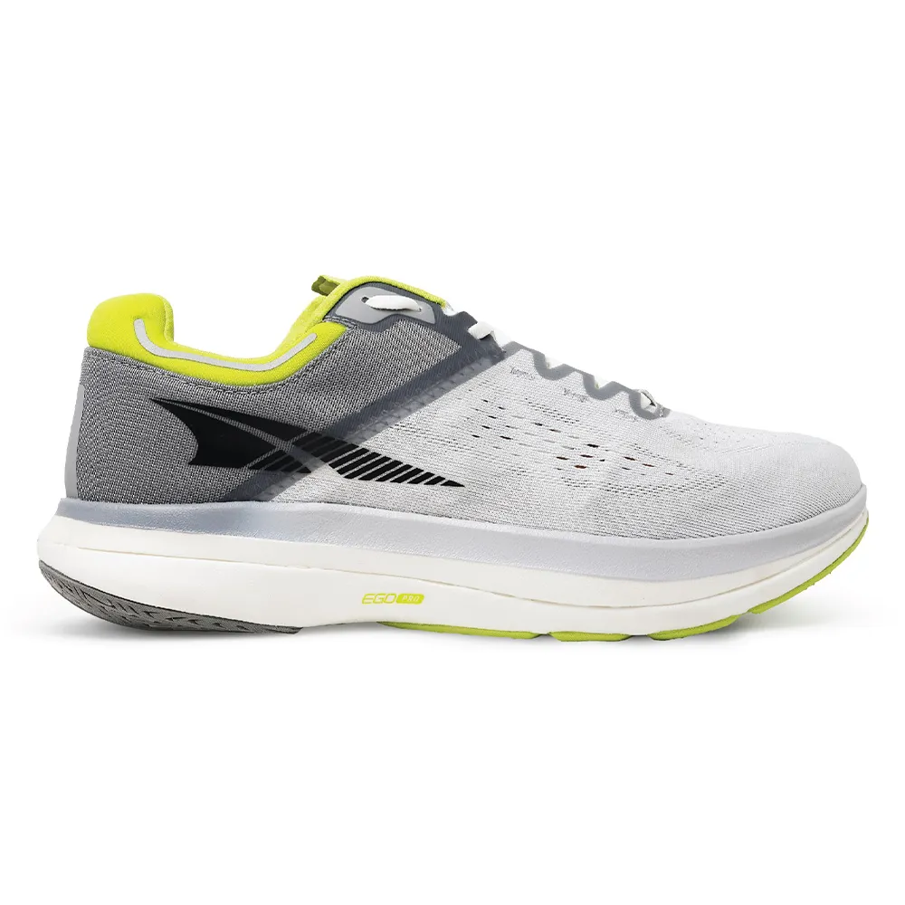 Men's Altra Vanish Tempo, Gray/Lime, 10 D Medium