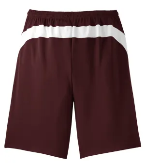 Men's Burgundy Coug Basketball Shorts With Mesh Men's Burgundy Coug Basketball Shorts With Mesh