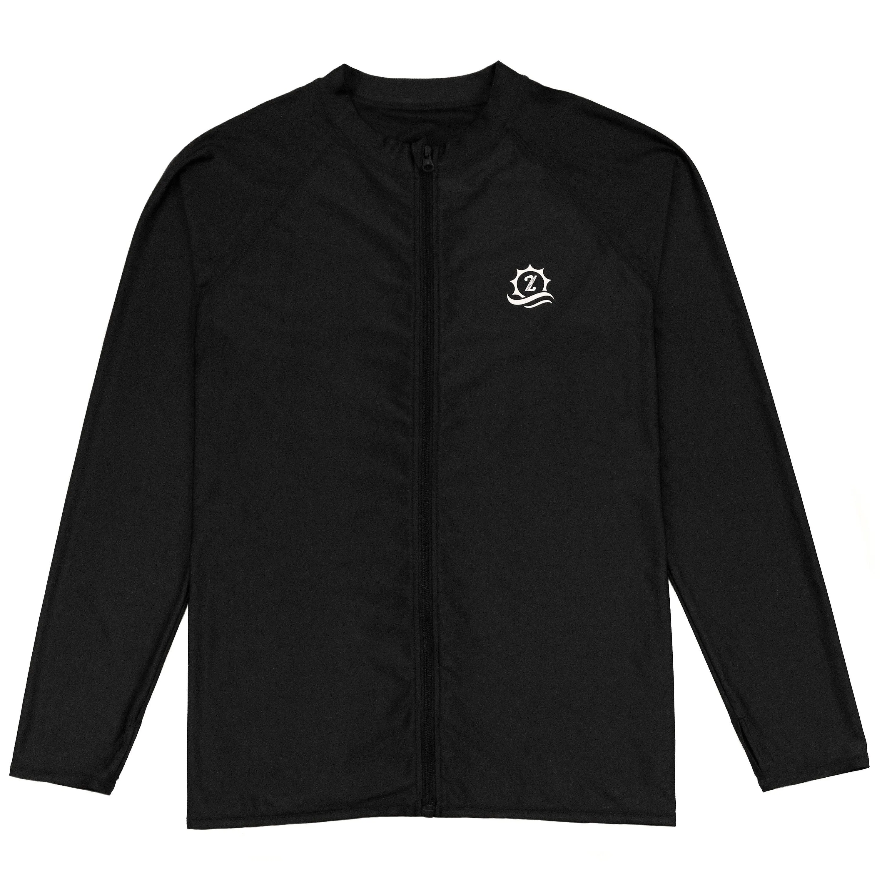 Men's Long Sleeve Rash Guard | “Black”
