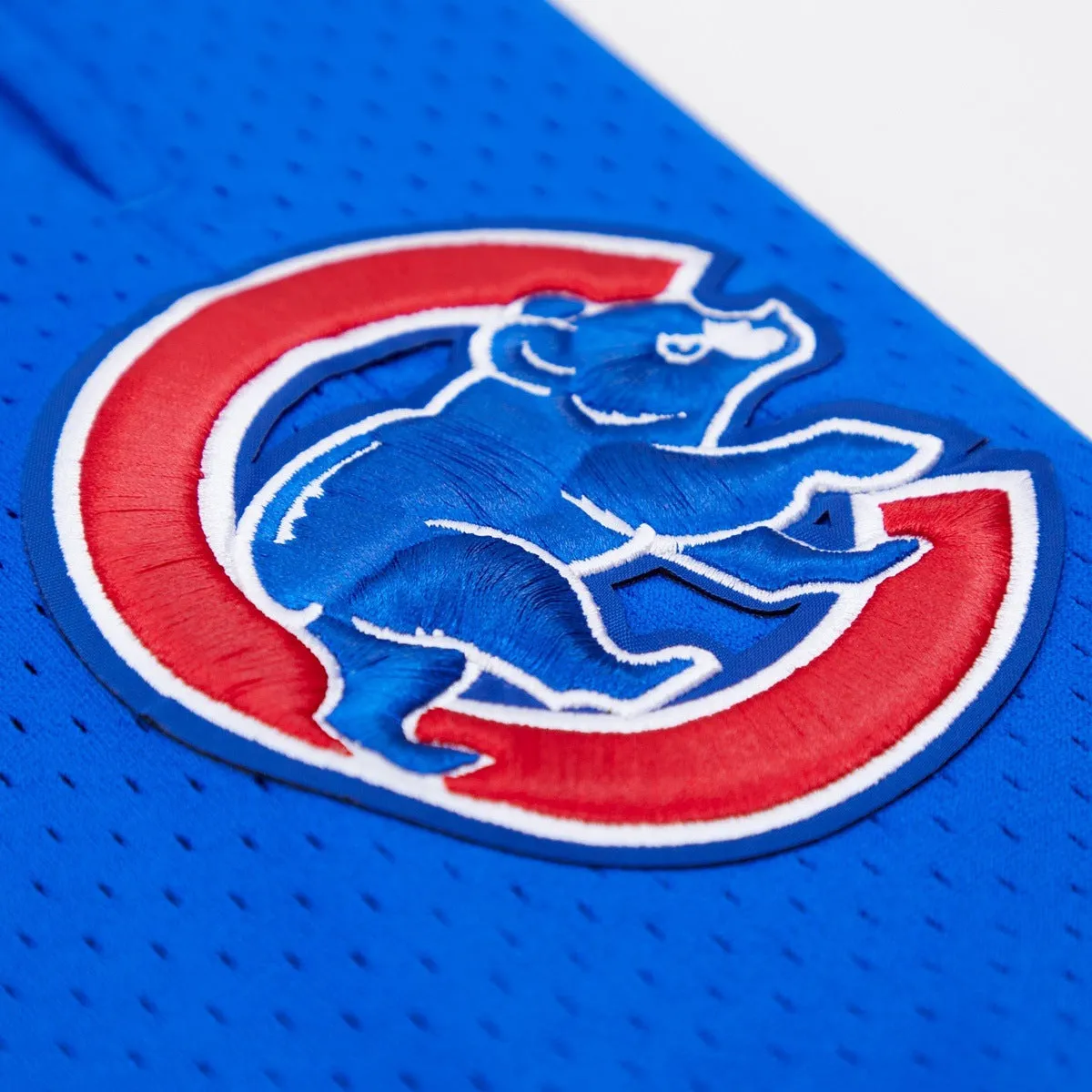 MLB CHICAGO CUBS LOGO MEN'S MESH SHORT (ROYAL BLUE)