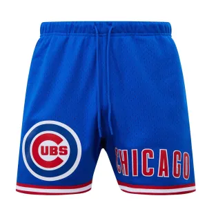 MLB CHICAGO CUBS LOGO MEN'S MESH SHORT (ROYAL BLUE)