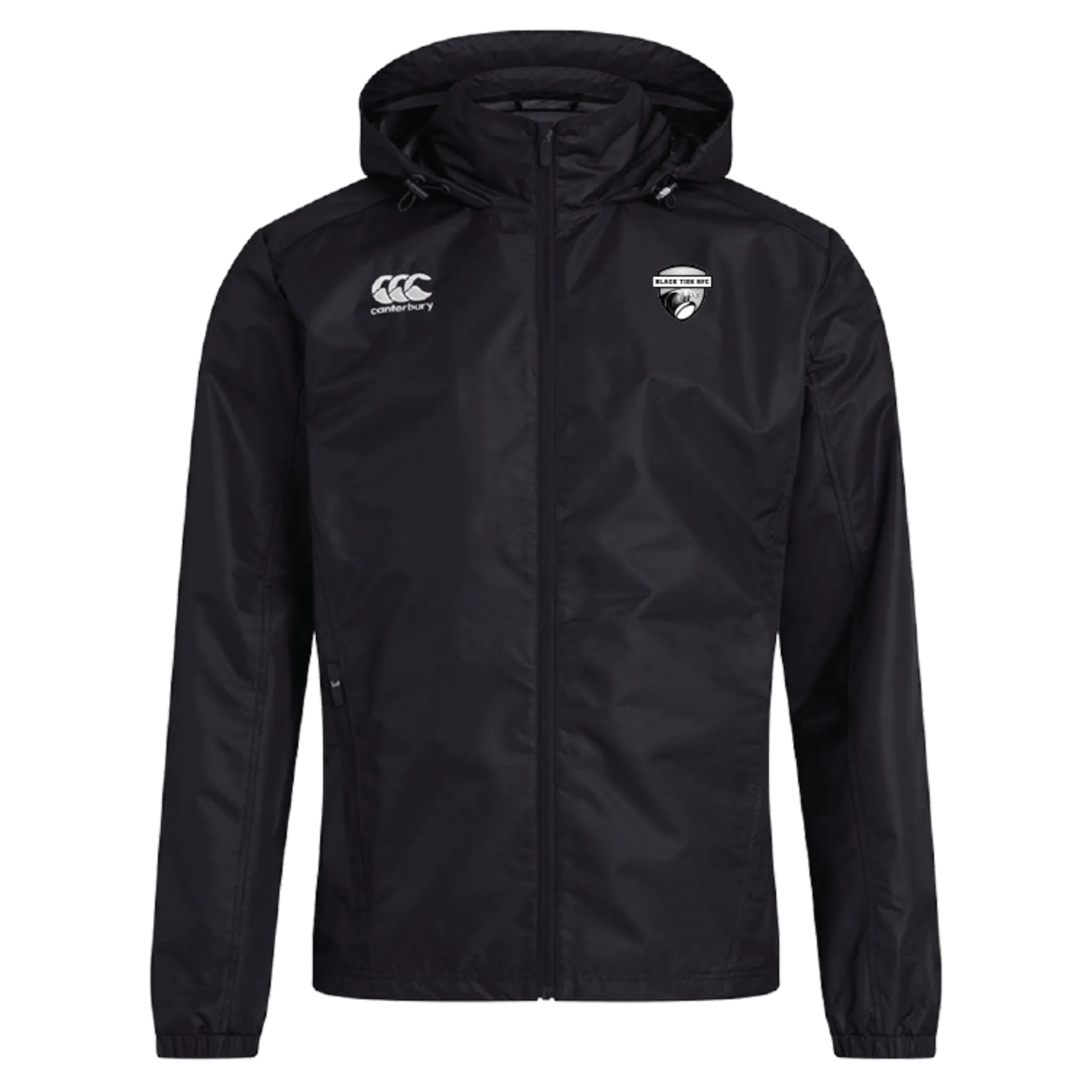 Moncton Black Tide Canterbury Club Vaposhield Full Zip Rain Jacket - Men's - Black