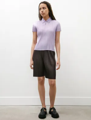 Monthly Colours Pleats Shorts Black Pepper