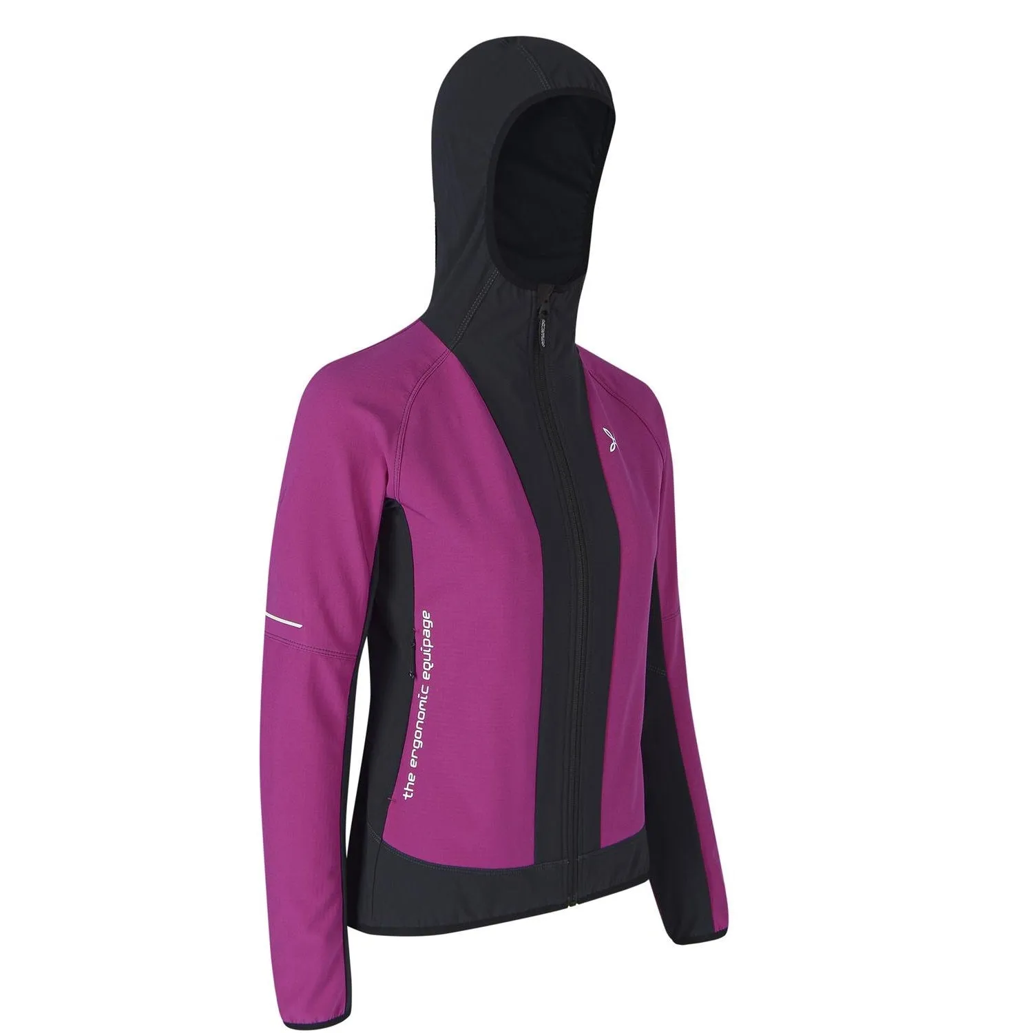 MONTURA MIRA UP JACKET WOMAN ANTIVENTO DONNA CON CAPPUCCIO COLORE FUXIA SOFTSHELL NUOVI ARRIVI