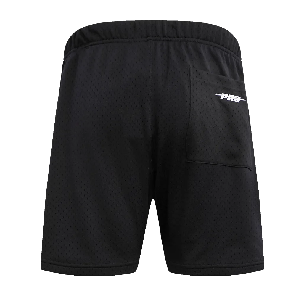 NBA DENVER NUGGETS MEN'S CHEST MILE HIGH MESH SHORT (BLACK)