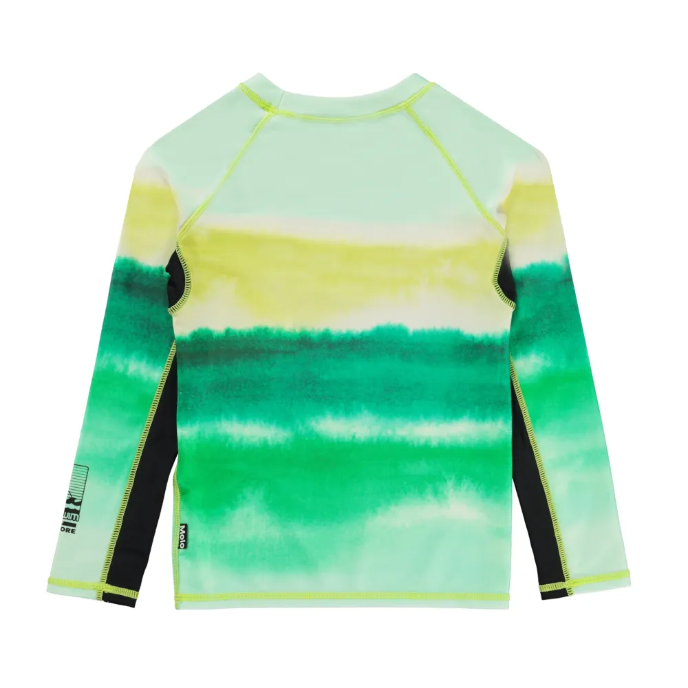 Neptune Aqua Green Rash Guard