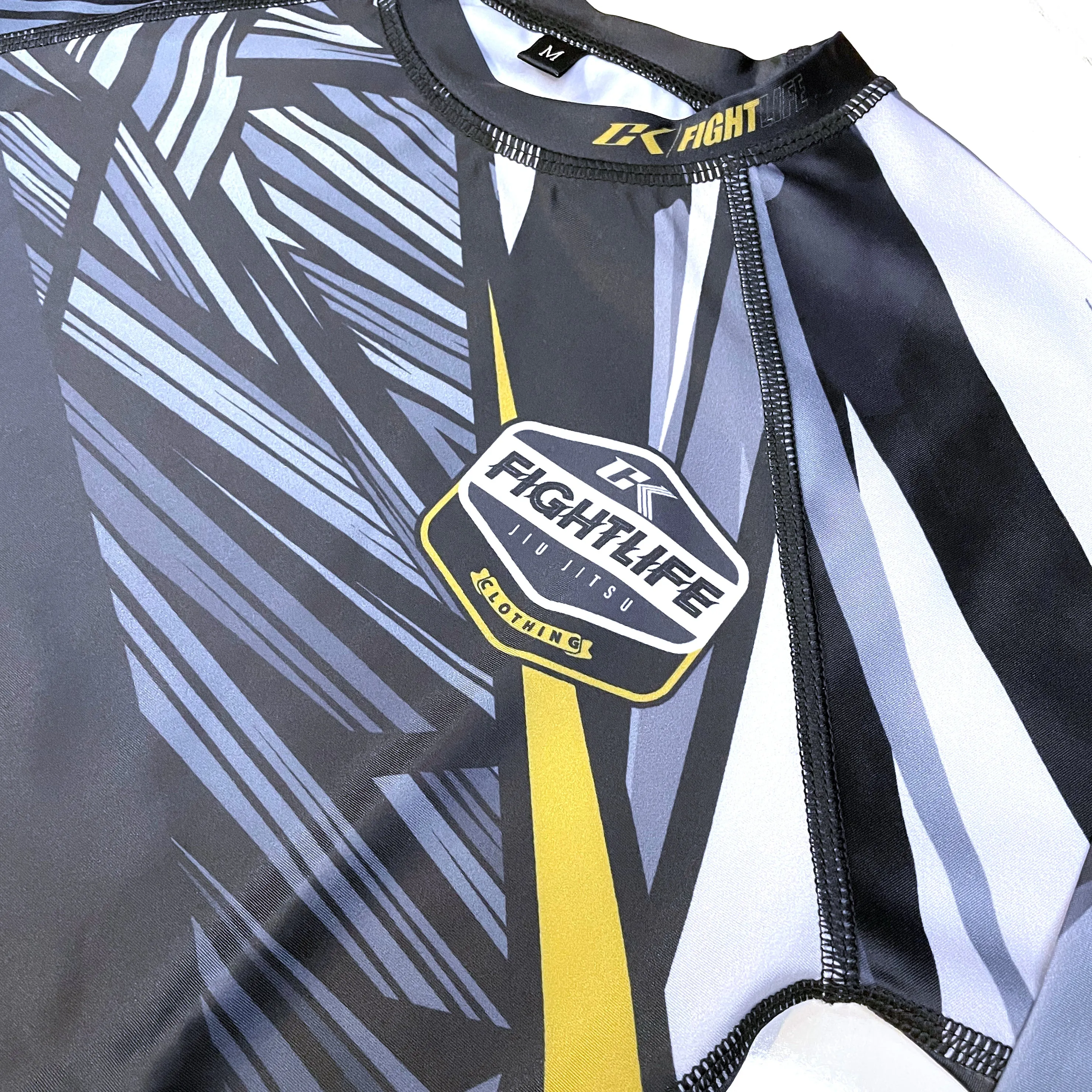 NEW! CK AMETHYST RASHGUARD KIDS GRAY GOLD