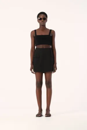 Palermo Knit Bralette Black