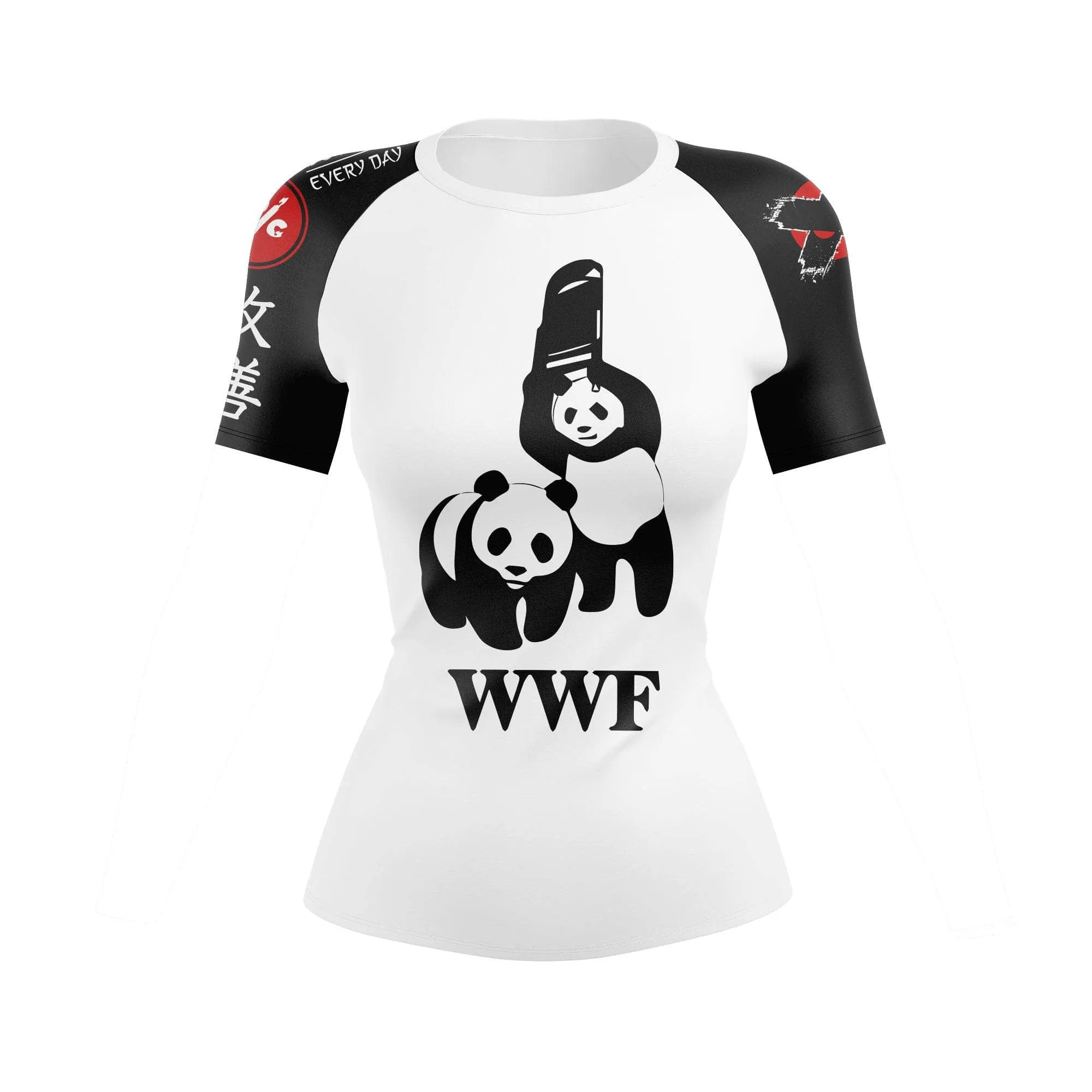 Panda Chair Shot Women’s BJJ Rash Guard